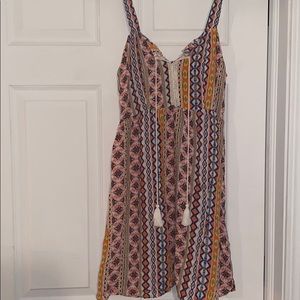 Multi colored women’s spring dress